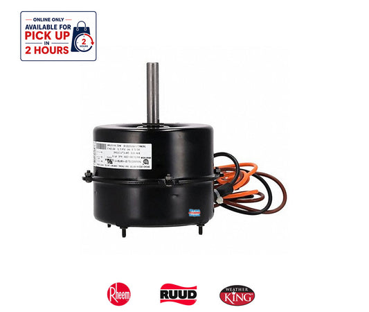 Rheem PROTECH 51-108708-11 - Motor - Broad Ocean 1/8 HP Direct Drive