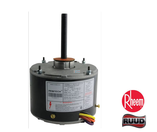 Rheem 51-23055-11 Condenser Fan Motor – 1/5 HP 1075 RPM 208-230V OEM Replacement