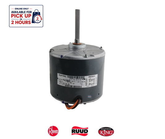 Rheem PROTECH™ 51-42179-01 - Condenser Motor - 1/3 HP 208-230V 1075 RPM