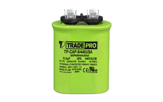 Oval Capacitor, 5/440V