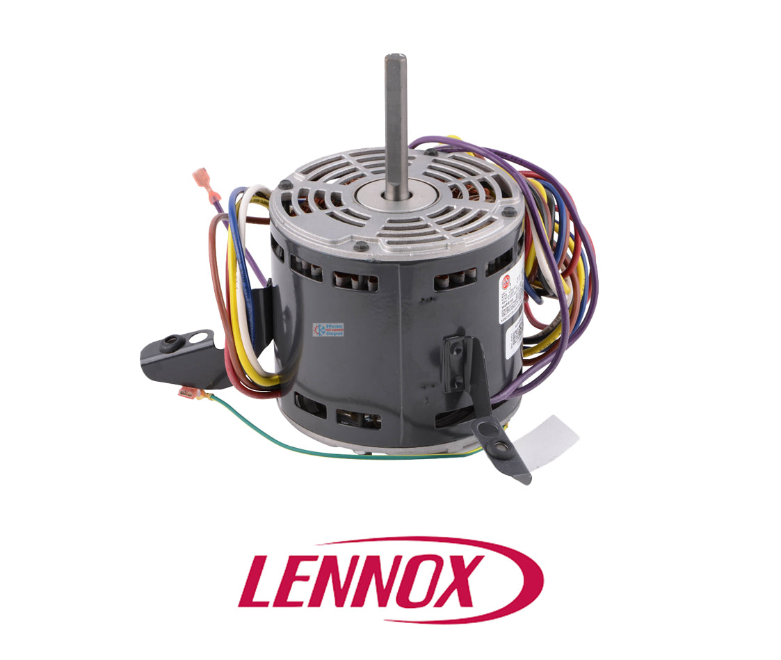 Lennox 60L2201 Blower Motor | 1/2 HP 115V 1075 RPM | 5-Speed OEM Replacement PSC Motor | Cat # 60L22
