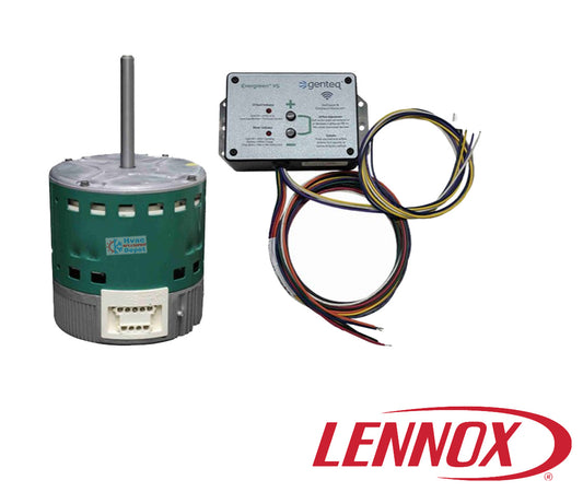 Lennox Regal 6510VUI Genteq EVERGREEN® VS, Variable Speed Blower Motor, 1 HP, 120/240 V, 1050 RPM, Reversible, 48 Frame, Interface