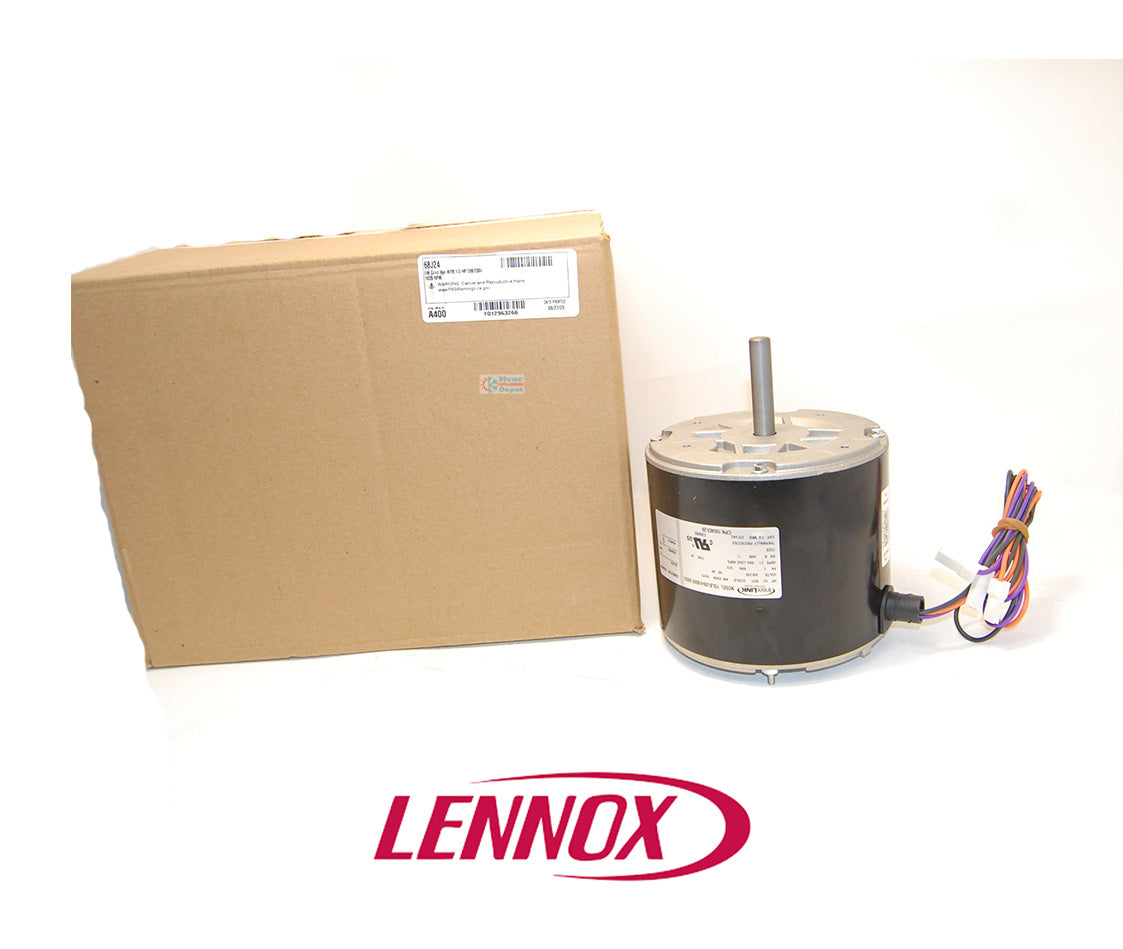 Lennox 68J2401 Condenser Fan Motor – 1/3 HP, 208/230V, 1-Phase, 1075 RPM