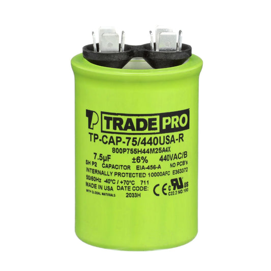 USA Capacitor, 7.5/440V- USA Made
