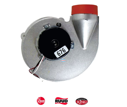 PROTECH™ 70-101888-01 Induced Draft Blower With Gasket – Genuine OEM 120V 2-Stage Furnace Draft Inducer, Right Side Discharge