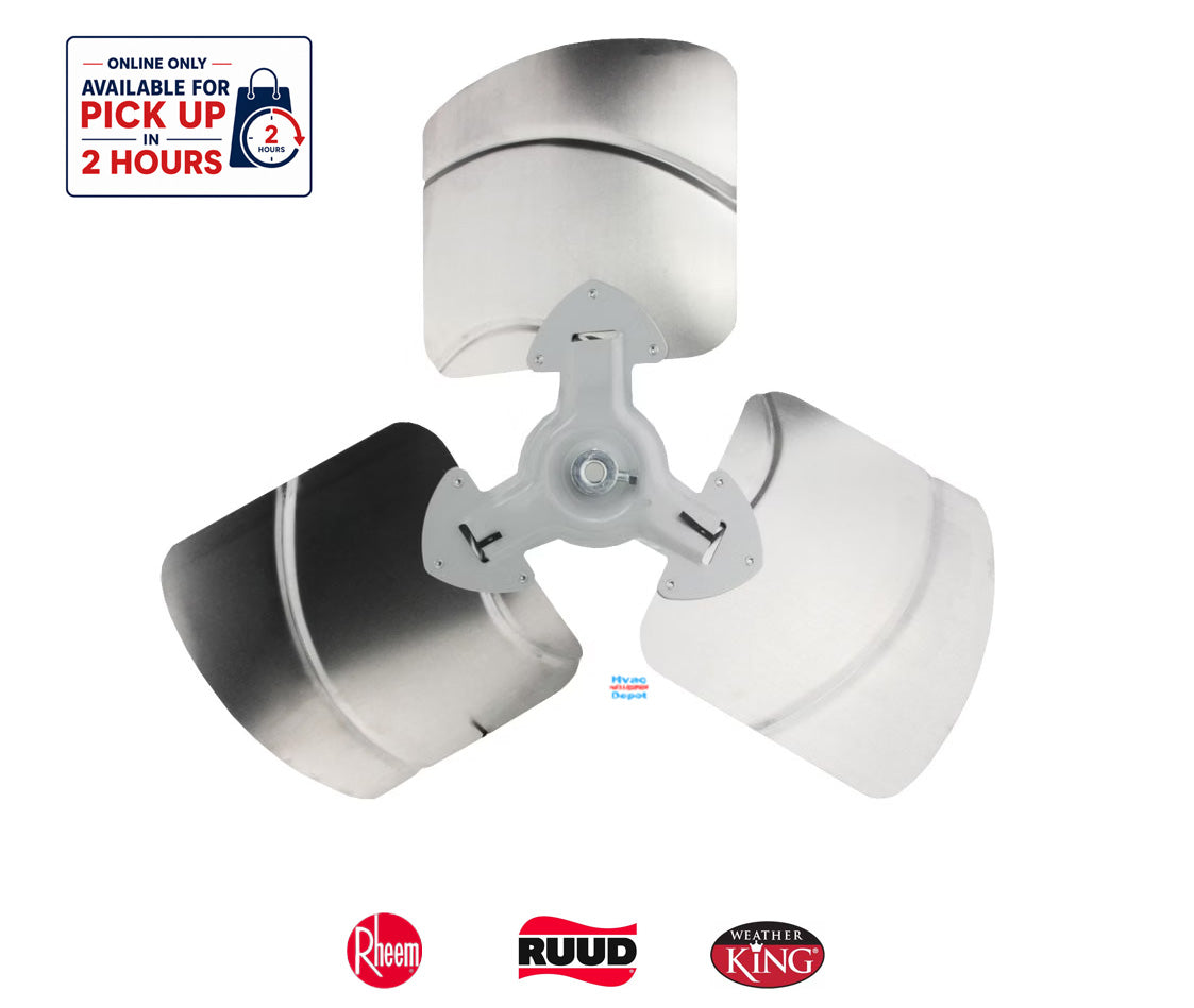 Rheem PROTECH™ 70-21858-17 Fan Blade With Integral Hub – 3 Blade CCW Inlet Side Genuine OEM Replacement