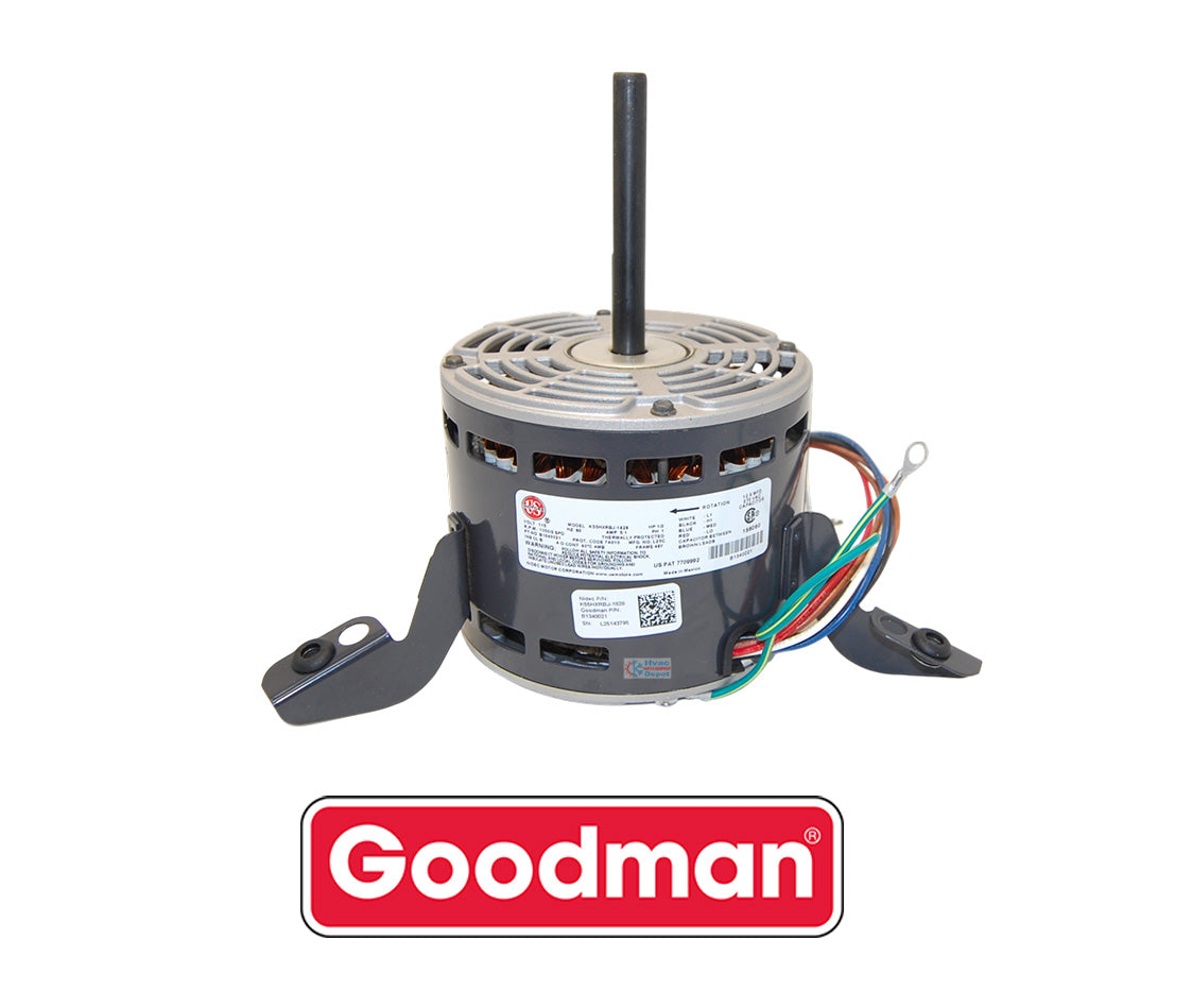 Goodman B1340021S – Genuine OEM Multi-Speed PSC Blower Motor (1/2 HP, 115V)