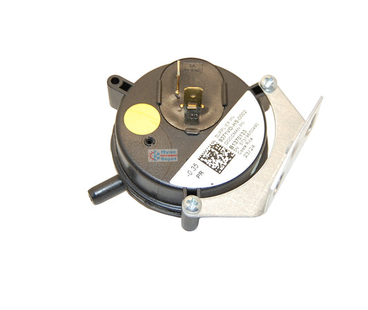 Goodman P/N B1370133 – Genuine OEM Furnace Pressure Switch (Single Stage, -0.35" WC, Normally Open)