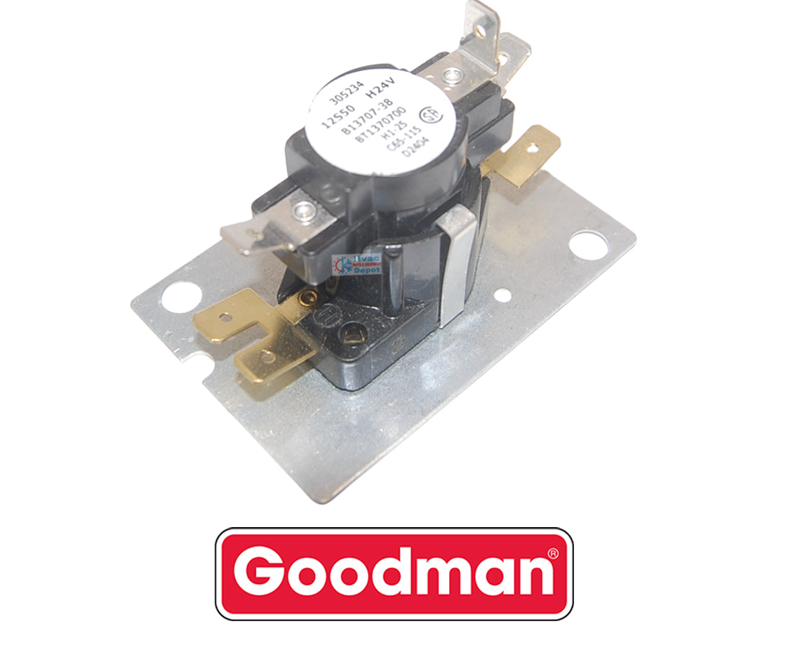 Goodman | B1370735 | Furnace Fan Time Delay Relay | 24V Coil | 120V NO