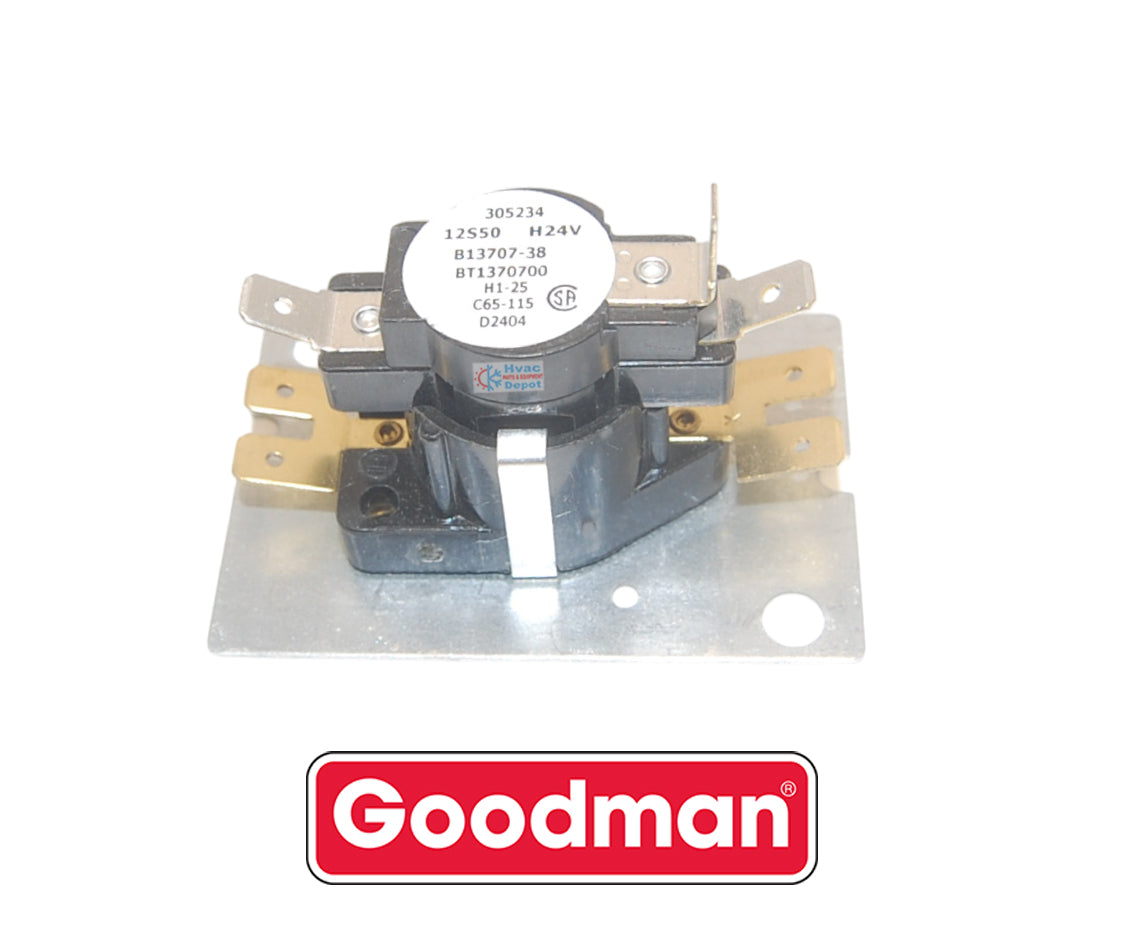 Goodman | B1370735 | Furnace Fan Time Delay Relay | 24V Coil | 120V NO