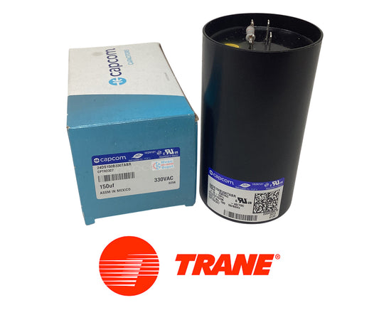 Trane CPT00091 – Genuine OEM Start Capacitor (135-155 MFD, 330V)