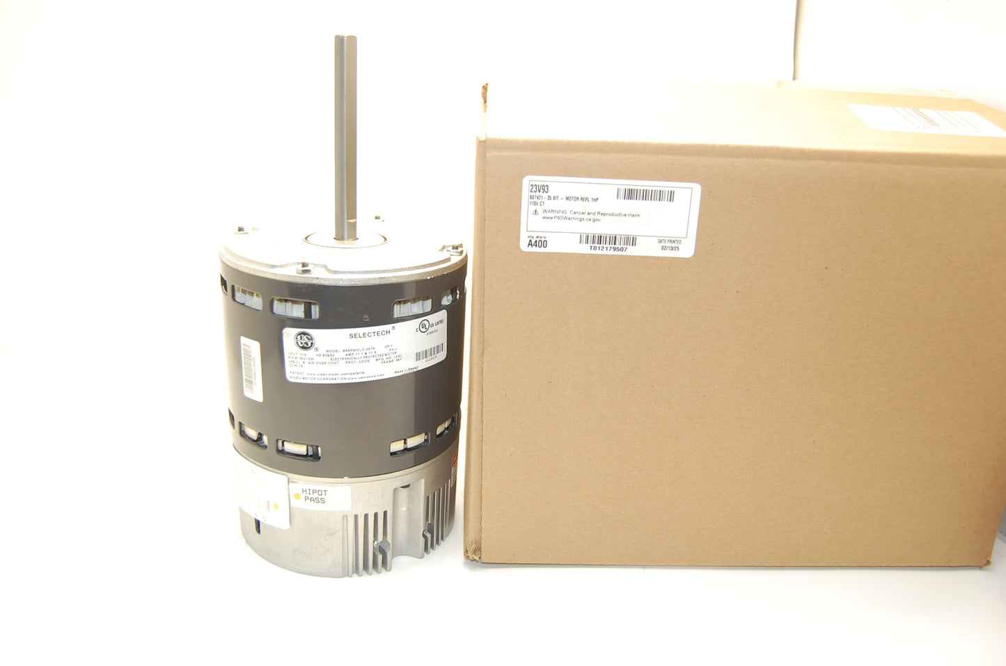 Lennox 607421-35, ECM Constant Torque Blower Motor, Pre-Programmed, 1 HP 115 VAC, 5 Speed, 550-1300 RPM