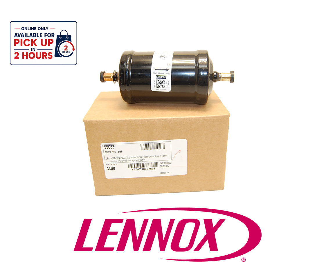 EK-163S Liquid Line Filter Drier – Genuine OEM 16 cu in 3/8" ODF Solder Filter Drier