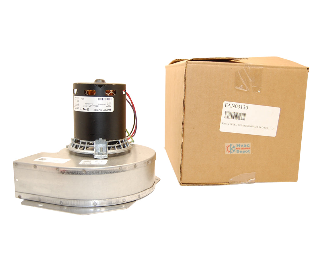 Trane FAN03130 Two-Speed Draft Inducer Motor Assembly – Genuine OEM (208-230V, 2800/3350 RPM)