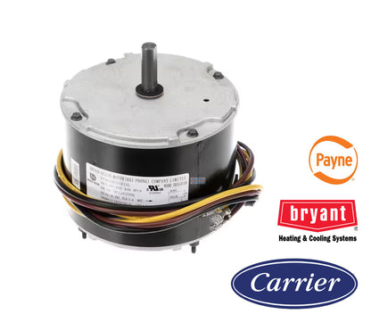 Carrier HB39GQ232 Condenser Fan Motor | 1/4 HP | 825 RPM | 208-230V
