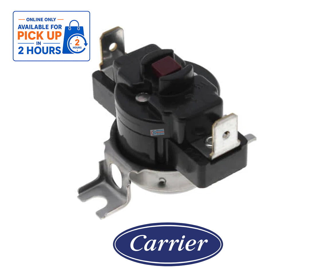 Carrier Factory Authorized Parts HH18HA199 OEM Limit Switch – Furnace Temperature Safety Control Replacement