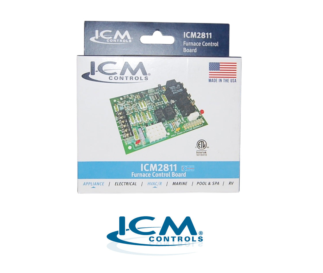 Goodman & Amana PCBBF112 Replacement | Replaces 0130F00005 ICM2811 Furnace Control Board