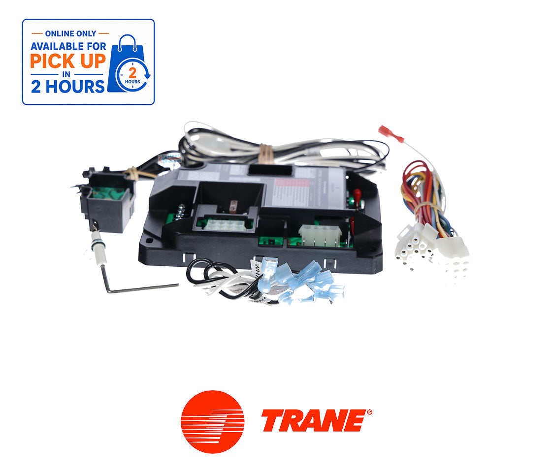 Trane / American Standard KIT09660 OEM Radiant Sense to Flame Sense Conversion Kit – Flame Sensor, Wiring Harness & Single-Stage Control Board