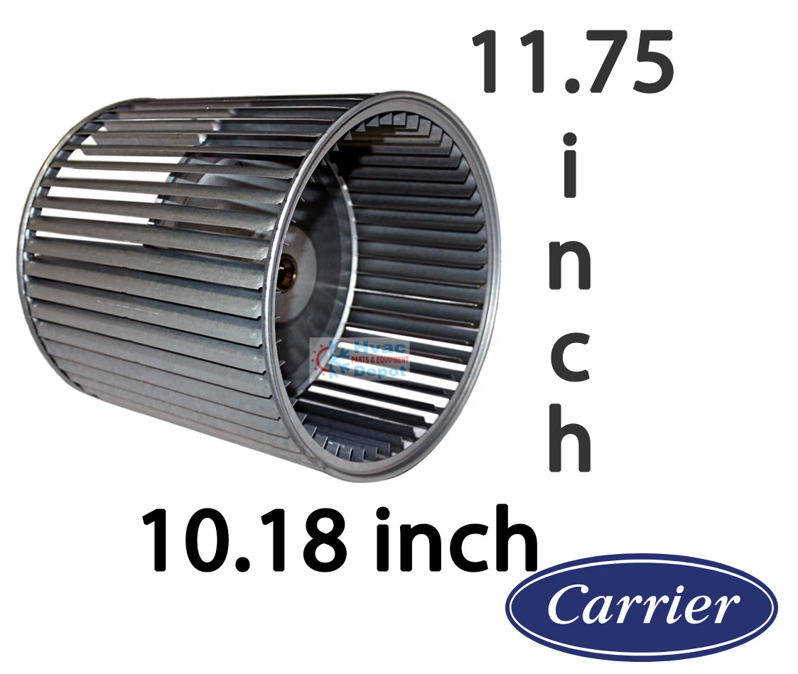 Factory Authorized Parts™ LA22ZA118 HVAC Blower Wheel 12" Diameter 10.18" Width 1/2" Hub