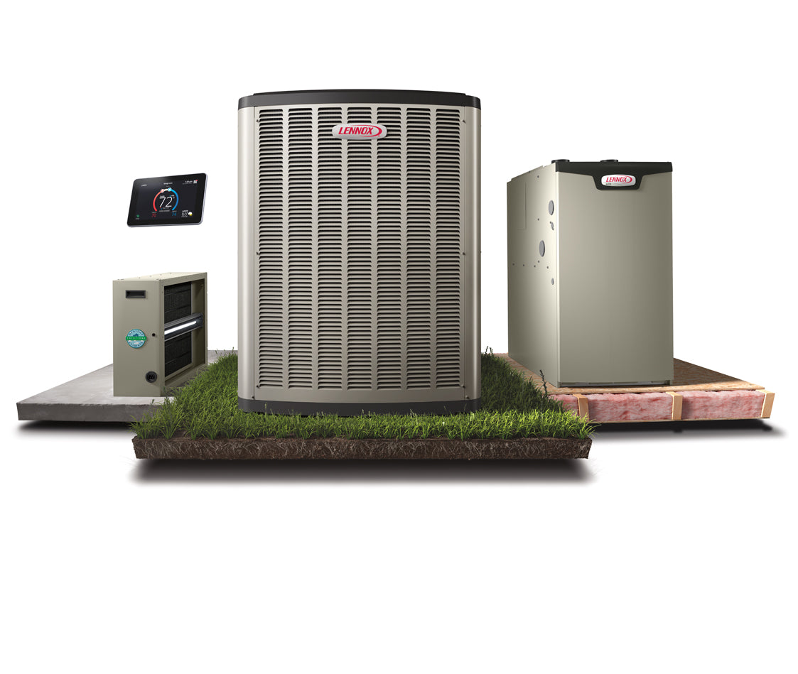 Lennox 14 SEER Single Stage Complete System 4 Ton Gas 454B Refrigerant