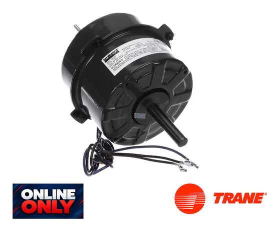 Trane American Standard MOT18914 OEM Condenser Fan Motor – 1/8 HP, 1140 RPM, 200–230V, Single Phase, 42 Frame, TEAO, Single Speed