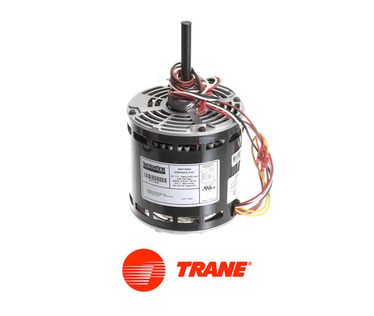 Trane MOT18955 – Genuine OEM Replacement Motor; 1/3 HP, 200/230 V, 48 Frame, 1080 RPM / 2 Speed