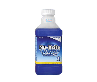 Nu-Calgon 4291-90 – Nu-Brite 4X Ultra-Concentrate Condenser Coil Cleaner (1 Quart)