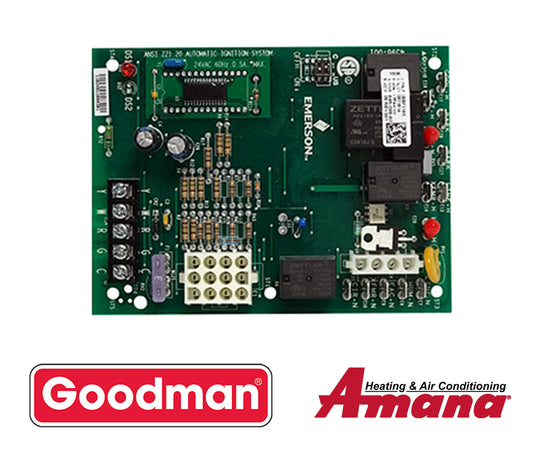 Goodman Amana Janitrol PCBBF118S Control Board | Integrated Furnace Inducer & Blower PCB
