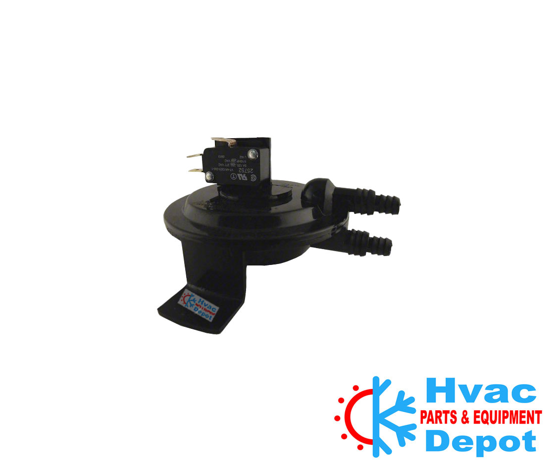 Supco/Honeywell RSS495011 - Adjustable Air Pressure Sensing Switch, 0.25" - 1" Water Column York Equipment
