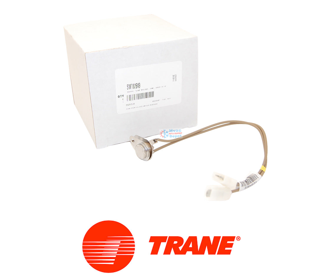 Trane SWT02649 Flame Rollout Switch | 240°F Manual Reset | Replaces 3L12-240, SRL240