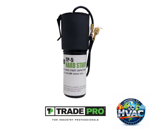 TRADEPRO TP-5 Hard Start Kit - 1/3 HP to 2 HP HVAC Compressor Booster