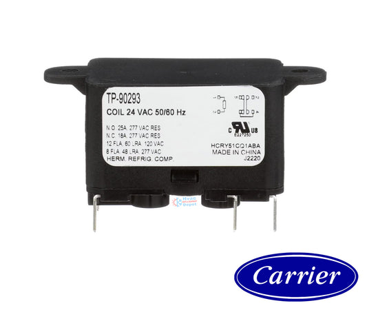 Universal Fan Relay TP-90293 TP RELAY 24V Single Pole Double Throw