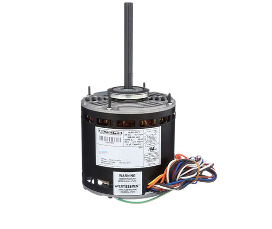 TRADEPRO P/N TP-E50-3SP2 – Genuine OEM Evaporator Blower Motor (1/2 HP, 1075 RPM, 3-Speed, 208/230V)