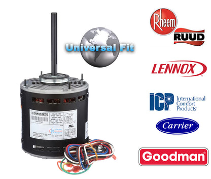 Trade Pro TP-E75-3SP2 PSC Evaporator Motor 3/4 HP 208-230V 1075RPM 3-Speed