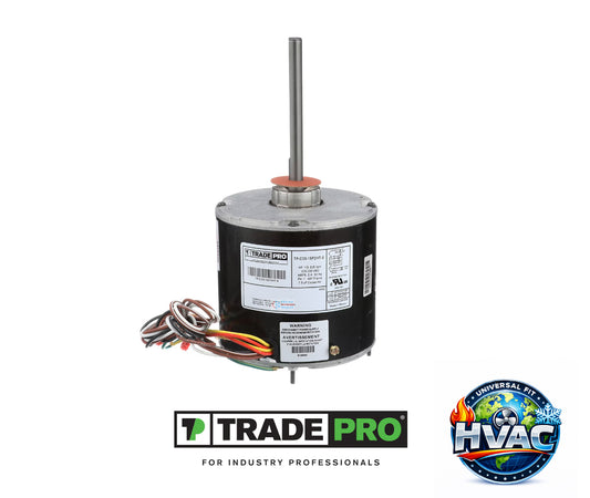 TRADEPRO TP-C33-1SP2HT-8 – High-Temperature 1/3 HP Condenser Fan Motor