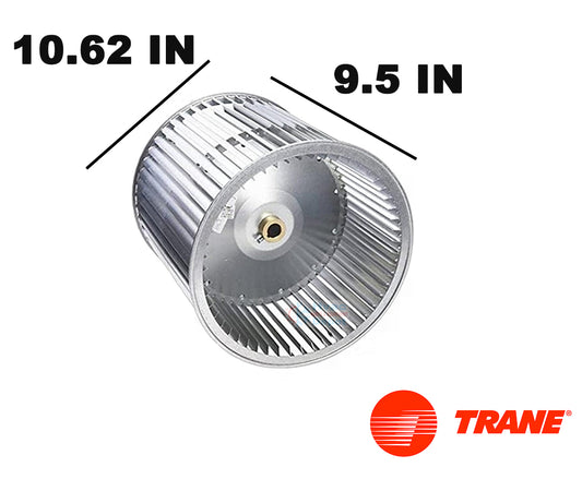 Trane American Standard Blower Wheel 10.62"D X 9.5" W Direct Replacement
