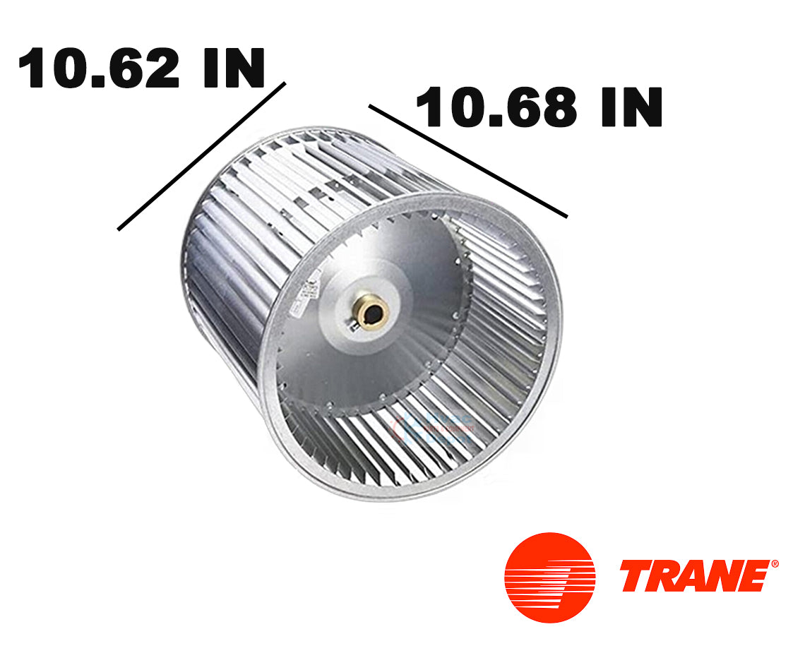 Trane American Standard WHL02557 Blower Wheel 10.62"D X 10.68" W Direct Replacement
