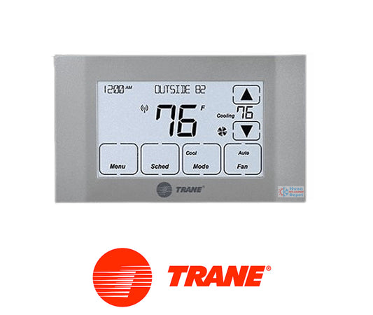 TRANE THERMOSTAT Xr724 Touchscreen Thermostat, TCONT724AS42DA