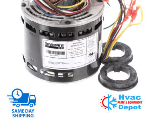Trane MOT18949 Motor, Blower,  1/2 HP, 115 V, 48 FRAME, 1075 RPM / 4 SPEED 5KCP39MGS879S