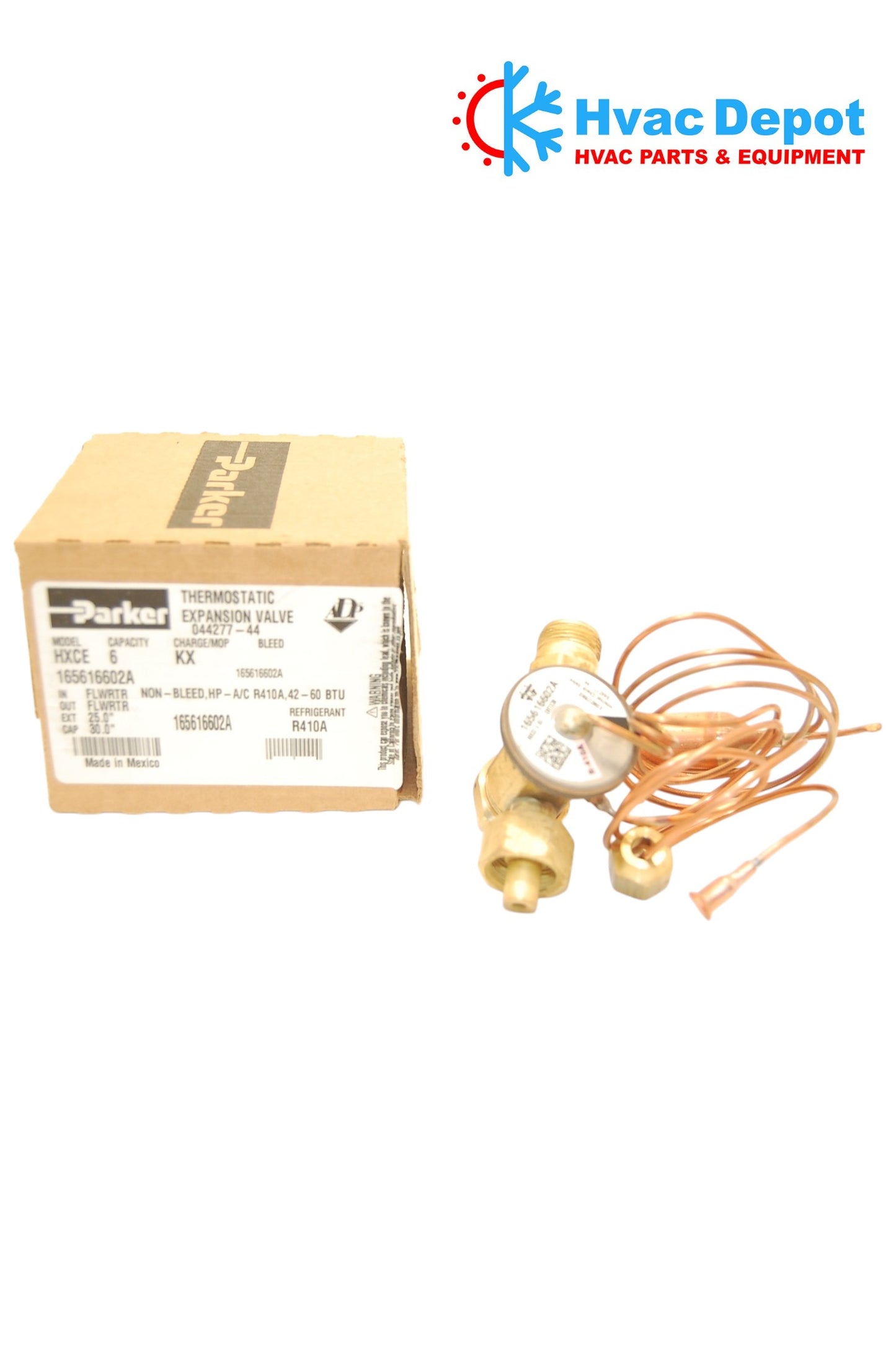 Txv 165616602A ADP Coil TXV KIT R410 3.5-5 Ton 165616602A