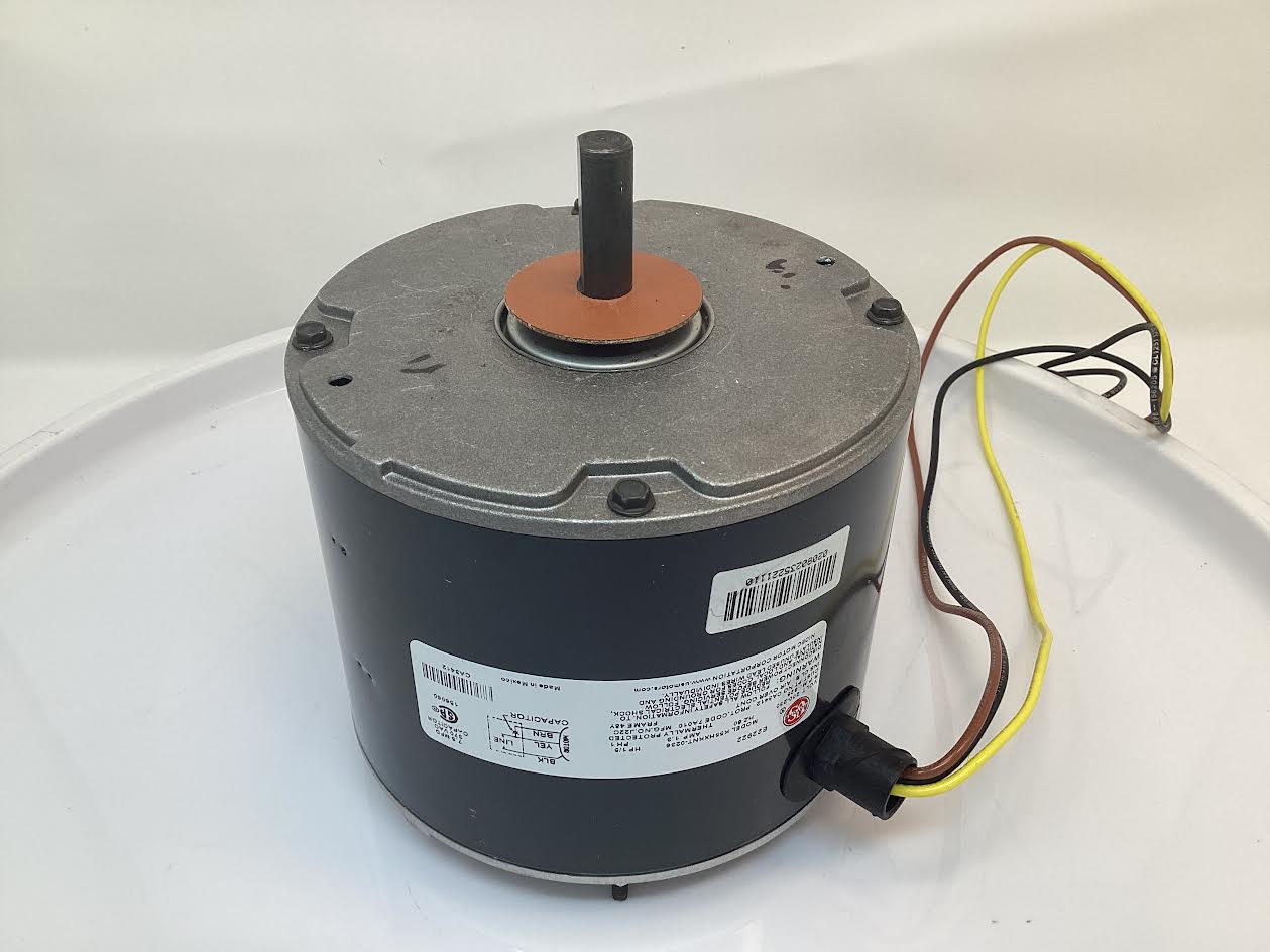 Nidec Motor 5KCP39HGZ037S 1/5 hp 825 RPM 1-Speed 208-230V; 5.6" Condenser Motor Nidec
