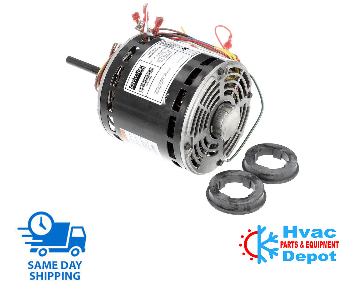 Trane MOT18952 Blower Motor 1/2 HP, 115V, 48 FRAME, 1075 RPM, 4 SPEED