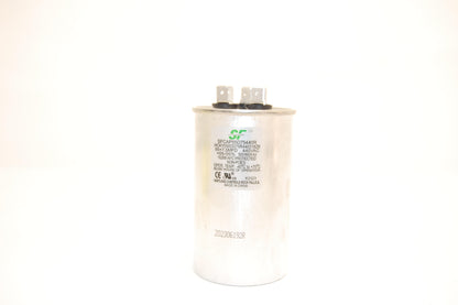 Capacitor; 55+7.5MFD 370/440V Round Run Capacitor
