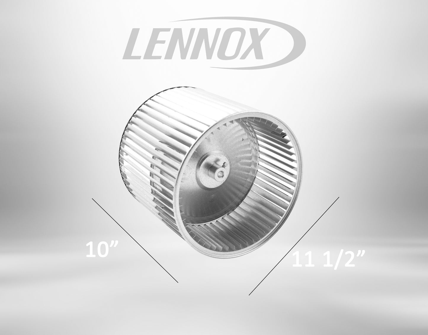 Lennox LB-29333BCW, Direct Drive Blower Wheel, 11-1/2 x 10 x 1/2 Inch