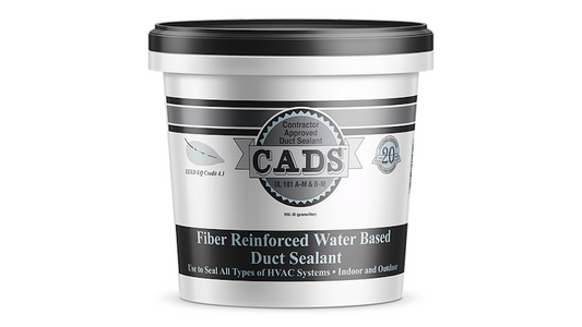 CADS1-GRAY - Airseal - CADS-1 Grey, Fiber Reinforced Water Based Duct Sealant