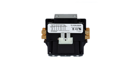 TRADEPRO P/N TP-CON-2/24/40-A  Genuine OEM Definite Purpose Contactor (2-Pole, 24V, 40A)