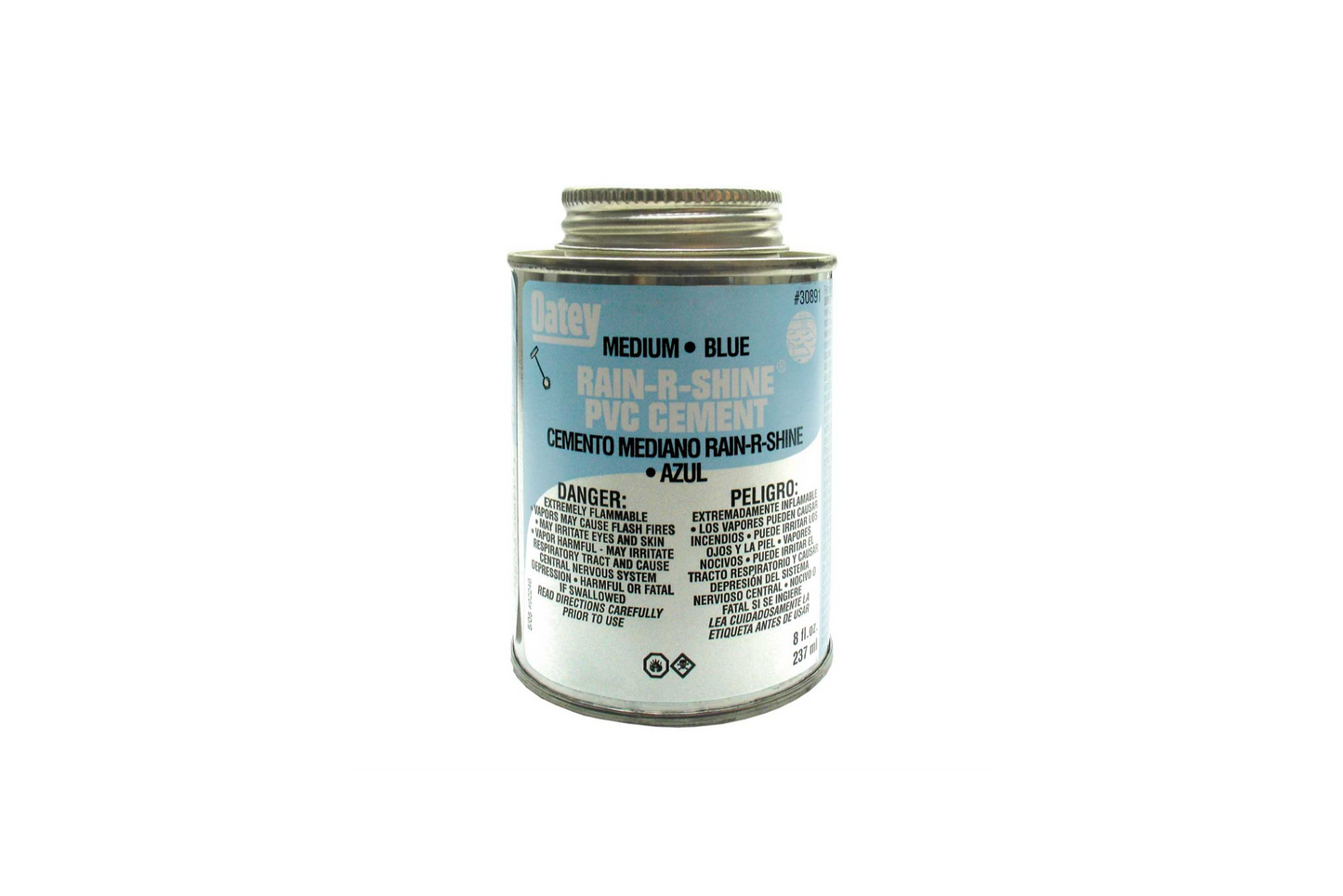 PVC Rain-R-Shine Blue Glue Cement - 8 oz.