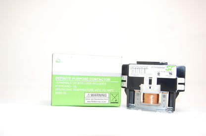 Contactor; 1P 30A 24VAC / LUGS