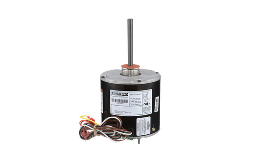 Condenser Fan Motor, 1/2 HP, Hi-Temp, 208-230/1/60, 1075 RPM