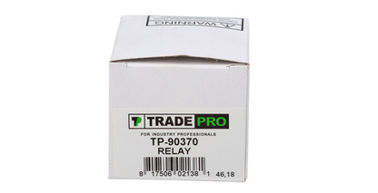 TRADEPRO TP-90370 – Heavy-Duty SPDT Fan Relay (24 VAC)